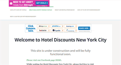 Desktop Screenshot of hoteldiscountsnewyorkcity.com