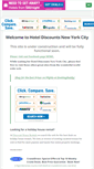 Mobile Screenshot of hoteldiscountsnewyorkcity.com